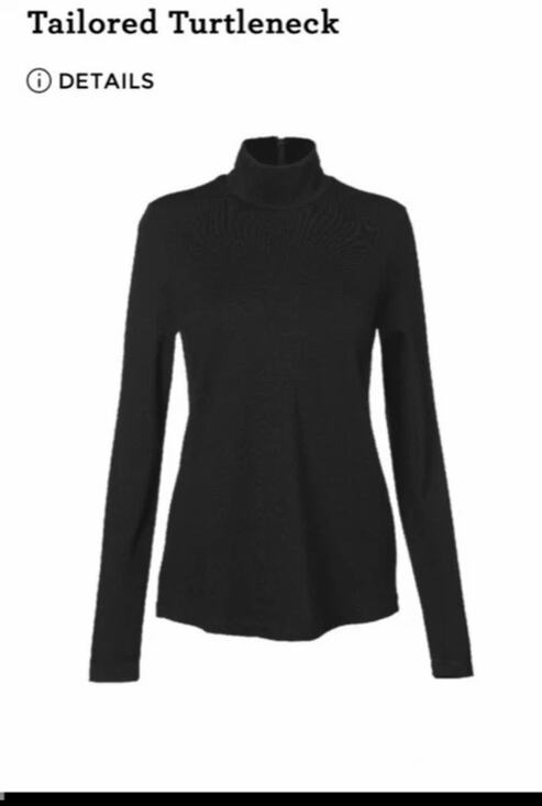 CAbi Tops - Cabi Tailored Turtleneck #4367 Black S
